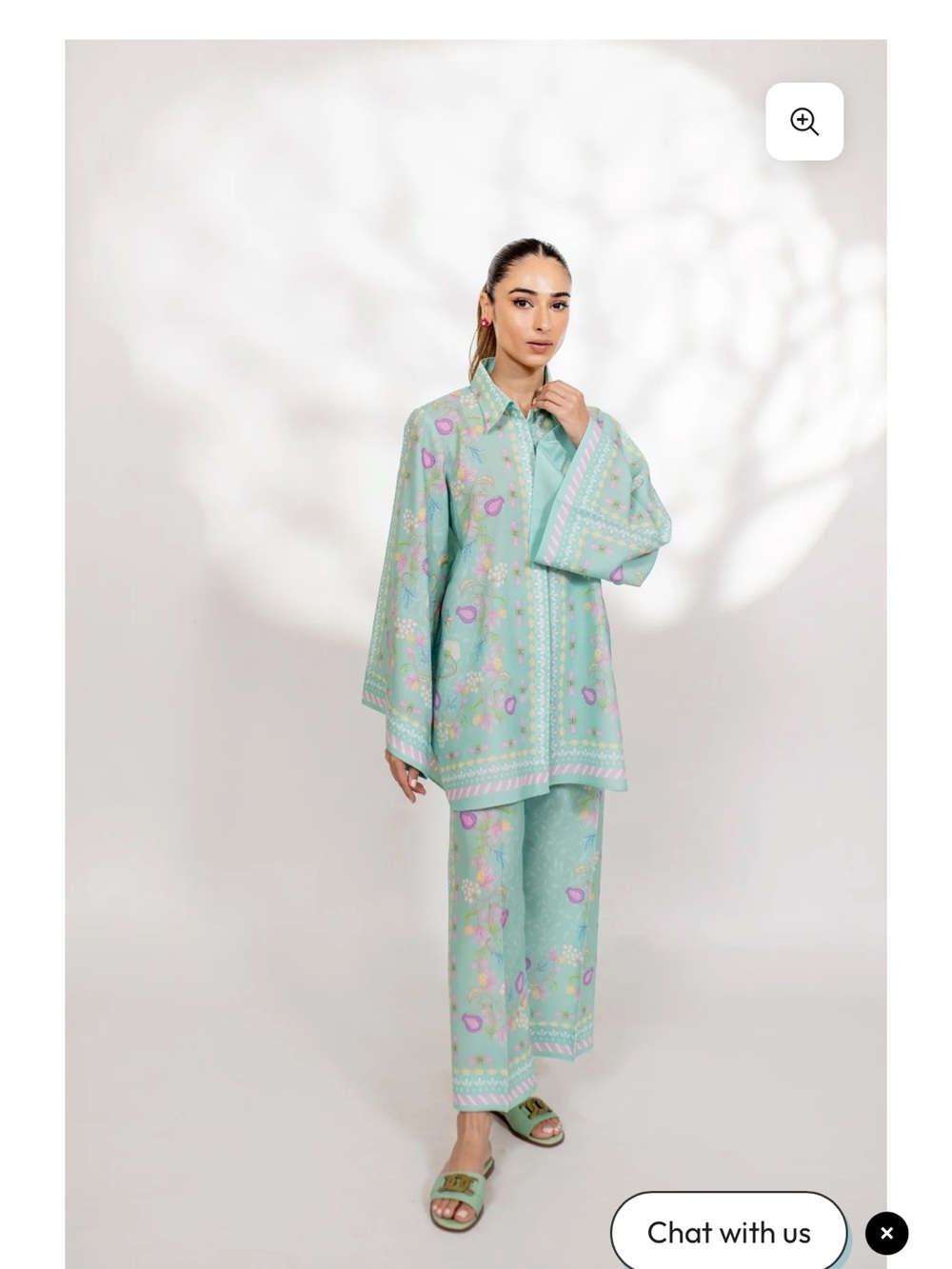 Womens Mint - Lightweight Two-Piece Sleepwear